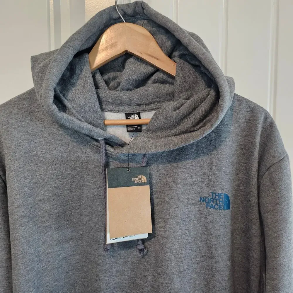 The North Face Evolution Cloud Hoodie Mens XXL Gray Outdoor Graphic Pullover NWT